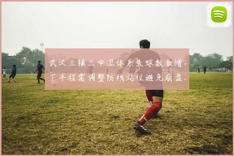 武汉三镇三中卫体系失球数激增,下半程需调整防线站位避免崩盘。